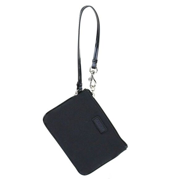 NWT Coach Parker Wristlet Wallet Case Black Signature - Picture 3 of 8